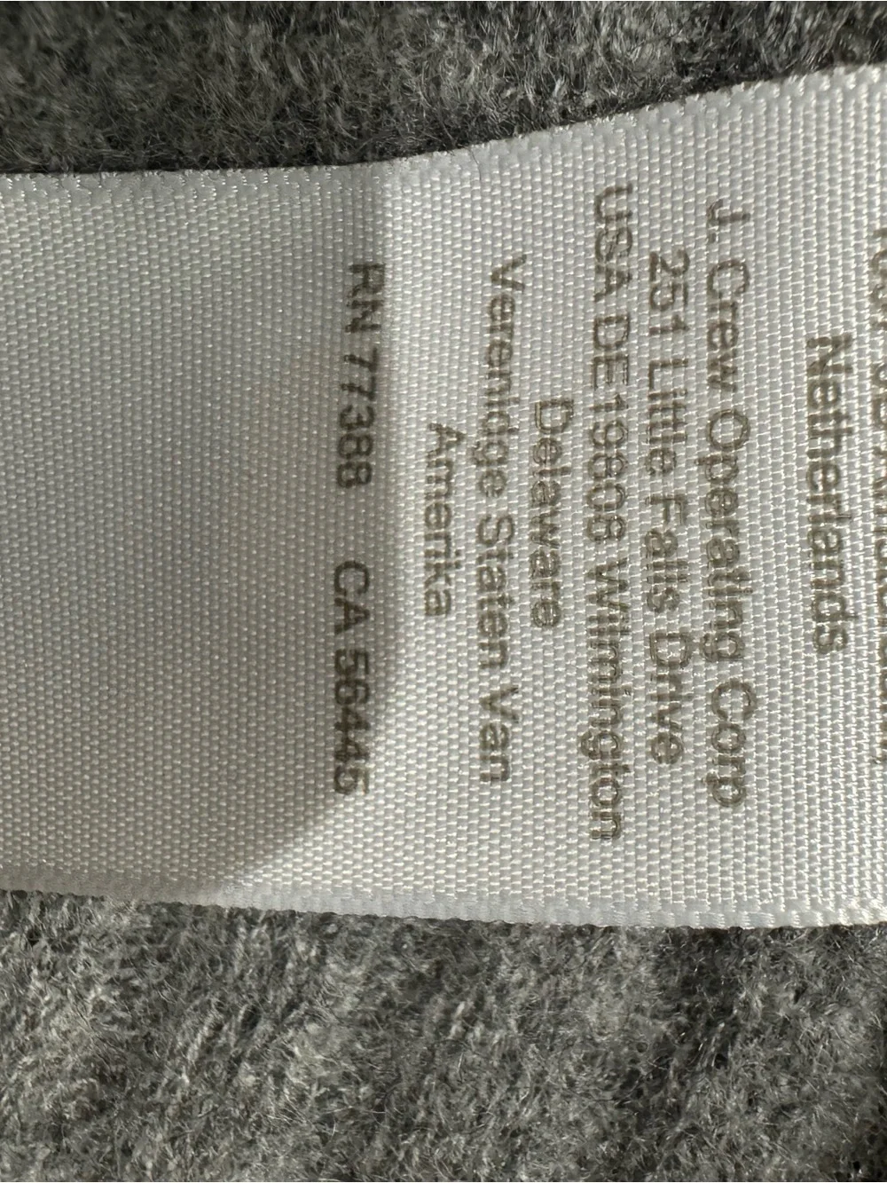 J. Crew lightweight ribbed
